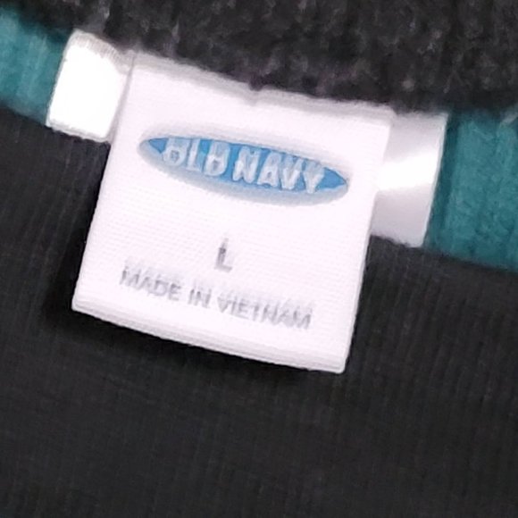 Old Navy Green Blue Plaid Thermal Knit Pajama Pants Sleep Legging Women L - Picture 4 of 15